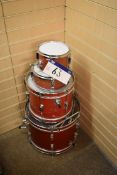 4 Percussion Plus Junior Drums comprising 8” Tom,