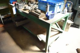 Metal Framed Workbench with Paramo Engineers Vice