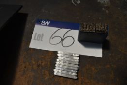 Lettered and Numbered Metal Punches