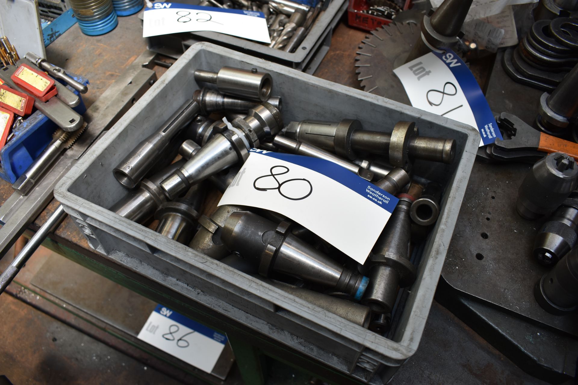 Quantity of Tool Holders as set out in tray