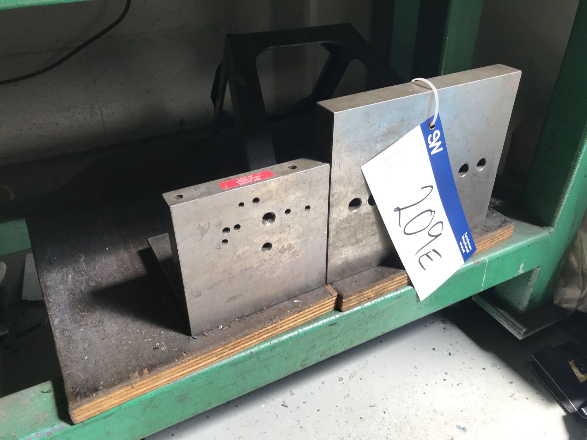 2 x Steel Angle Plates