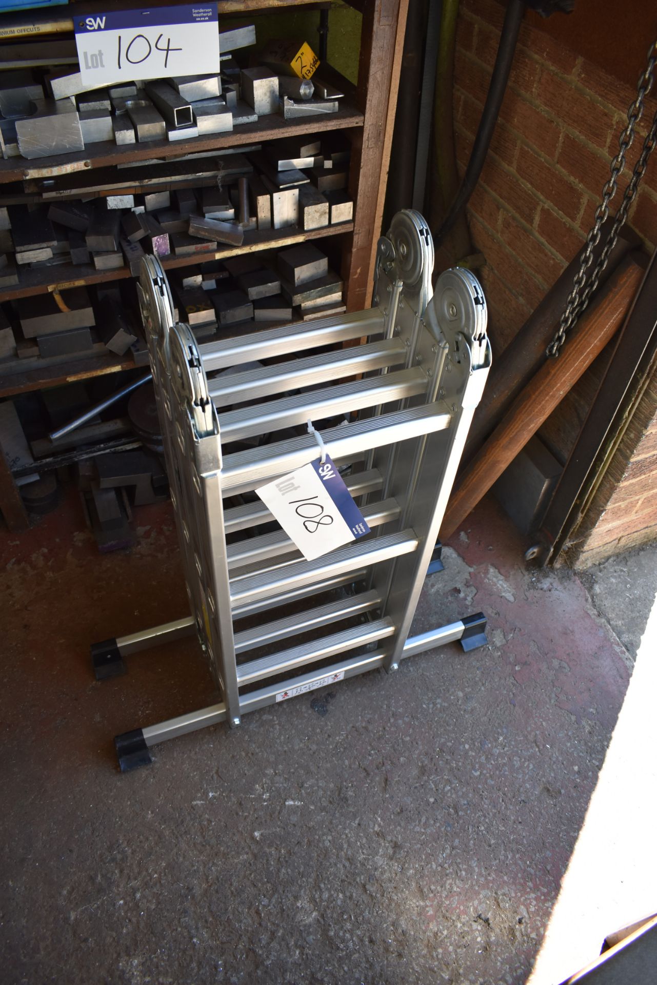 Clarke Multi Function Aluminium Folding Ladder