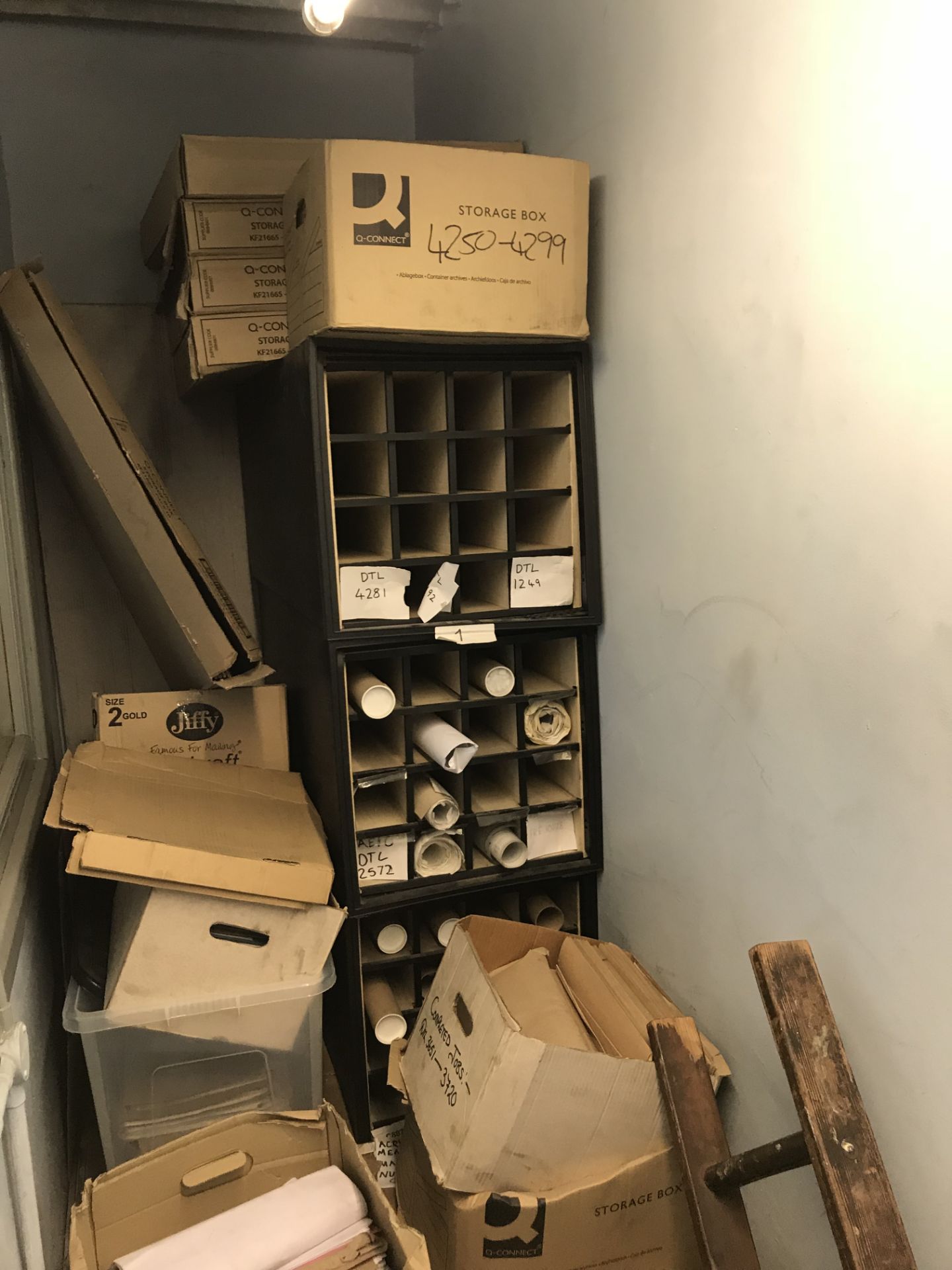 3 x Document Storage Boxes