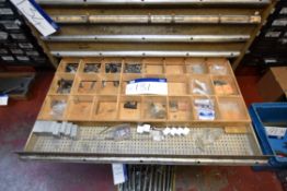 Contents to 4 Roller Drawers including Machine Par