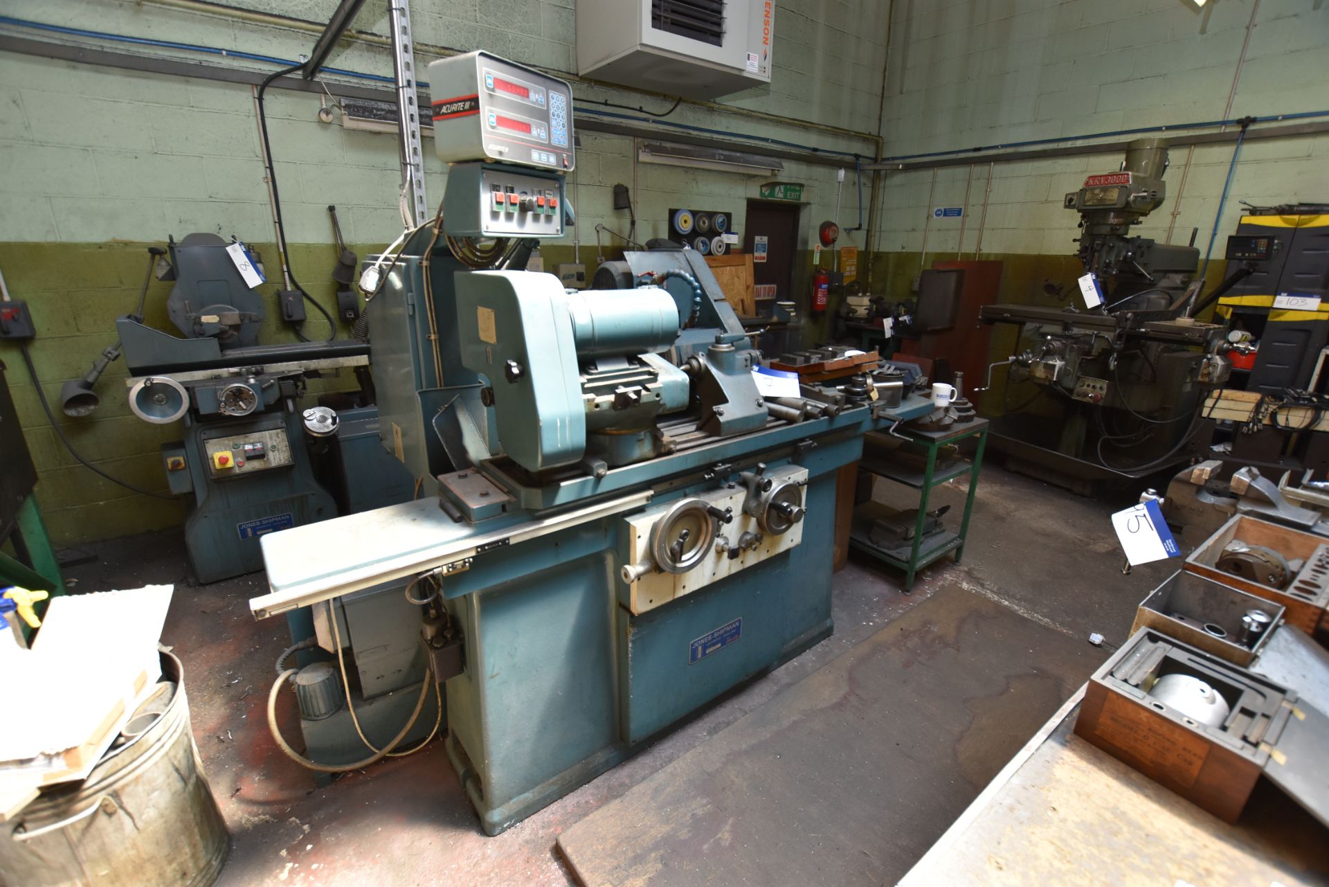 Jones-Shipman Universal Cylindrical Grinder, Model