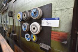 Quantity of Abrasive Discs as set out on 2 racks