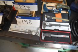 4 x Various Vernia Gages, Various items of Inspect