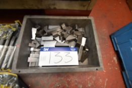 Box containing quantity of Small V and Angle Block