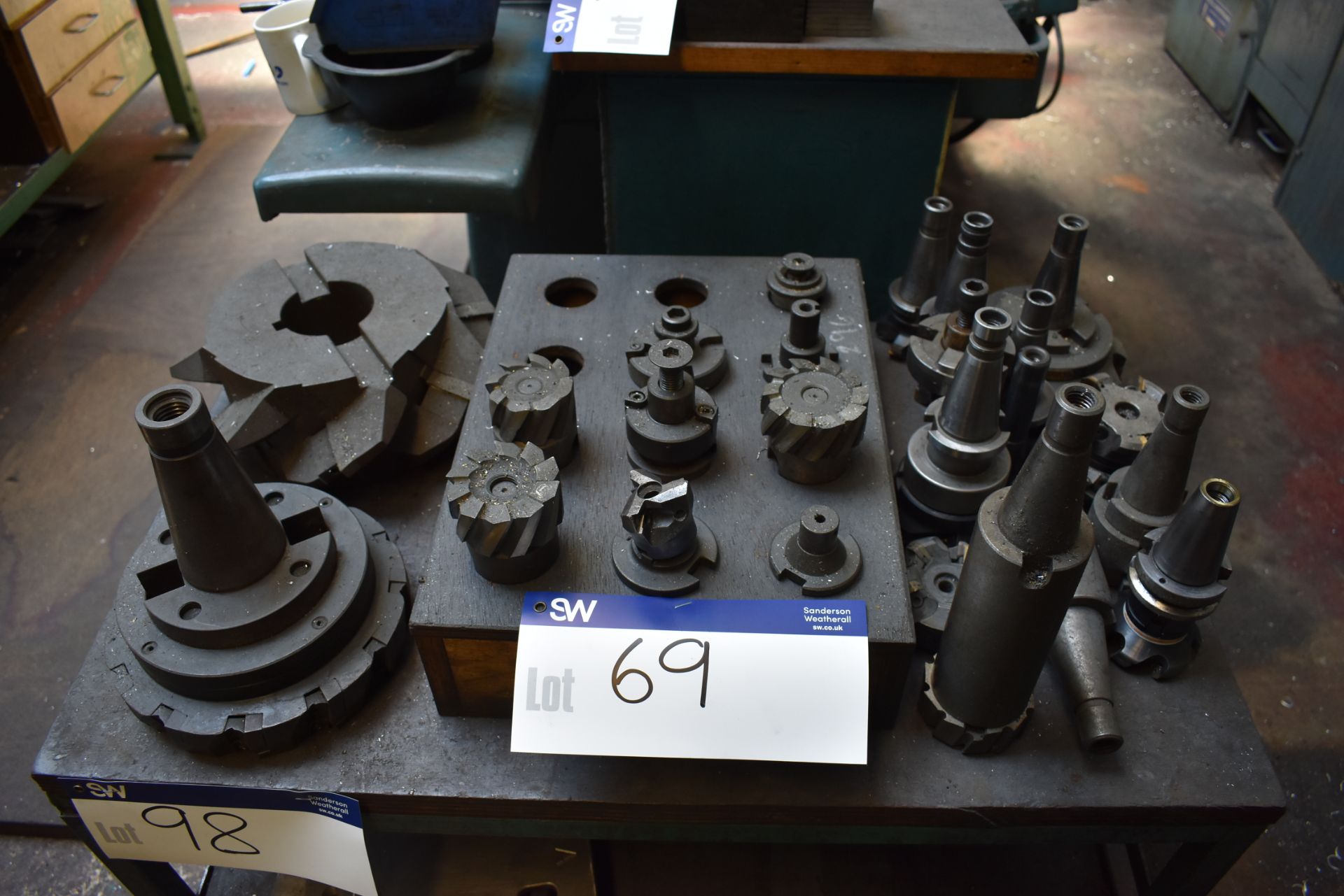 24 x Assorted Milling Heads