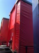 SDC 3 Axle 13.6m Curtainsider Trailer, ID Number: