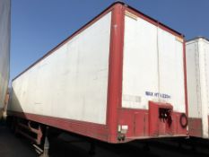 Montracon 3 Axle 40ft GRP Box Trailer, ID Number: