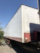 Montraco 2 Axle 40ft GRP Box Trailer, ID Number: A