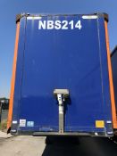 Montracon 3 Axle 13.6m Curtainside Trailer, ID Num