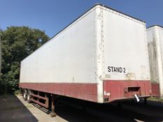 Montracon 2 Axle 40ft GRP Box Trailer, ID Number: