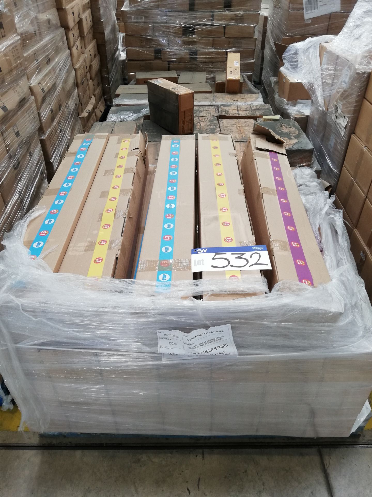 3 x Pallets of Price Stickers, ‘2 for £1.50’, ‘2 f