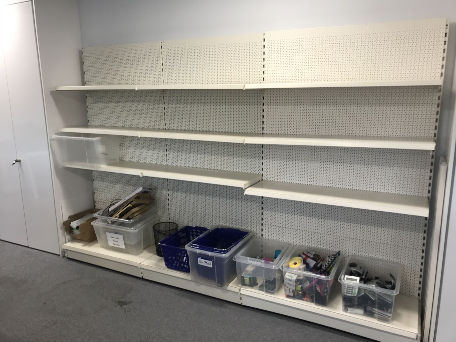 6 x Bays of Single Sided Cantilever Shelving - Image 4 of 4