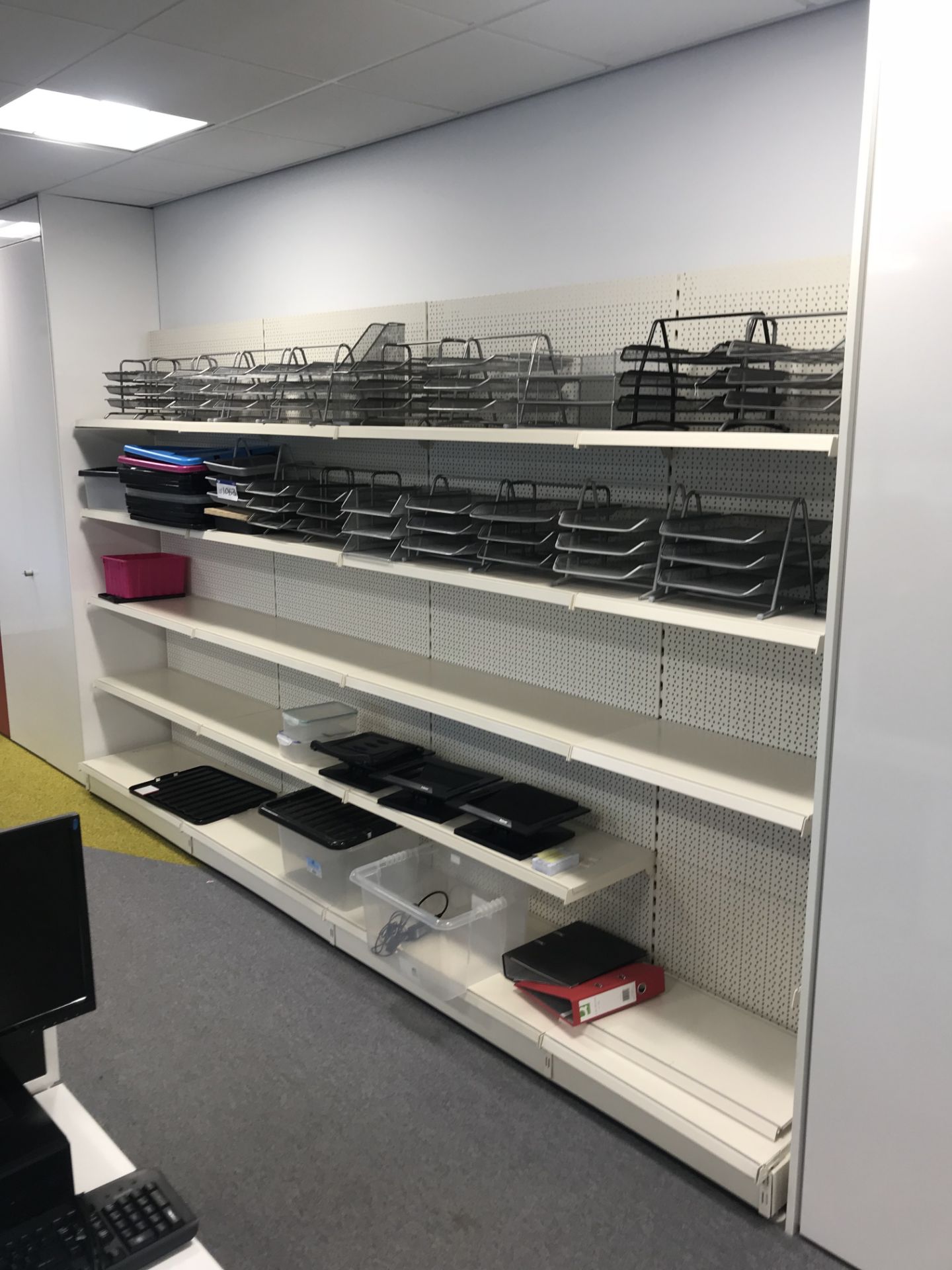 6 x Bays of Single Sided Cantilever Shelving - Image 3 of 4