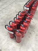11 x 6ltr Water Fire Extinguishers