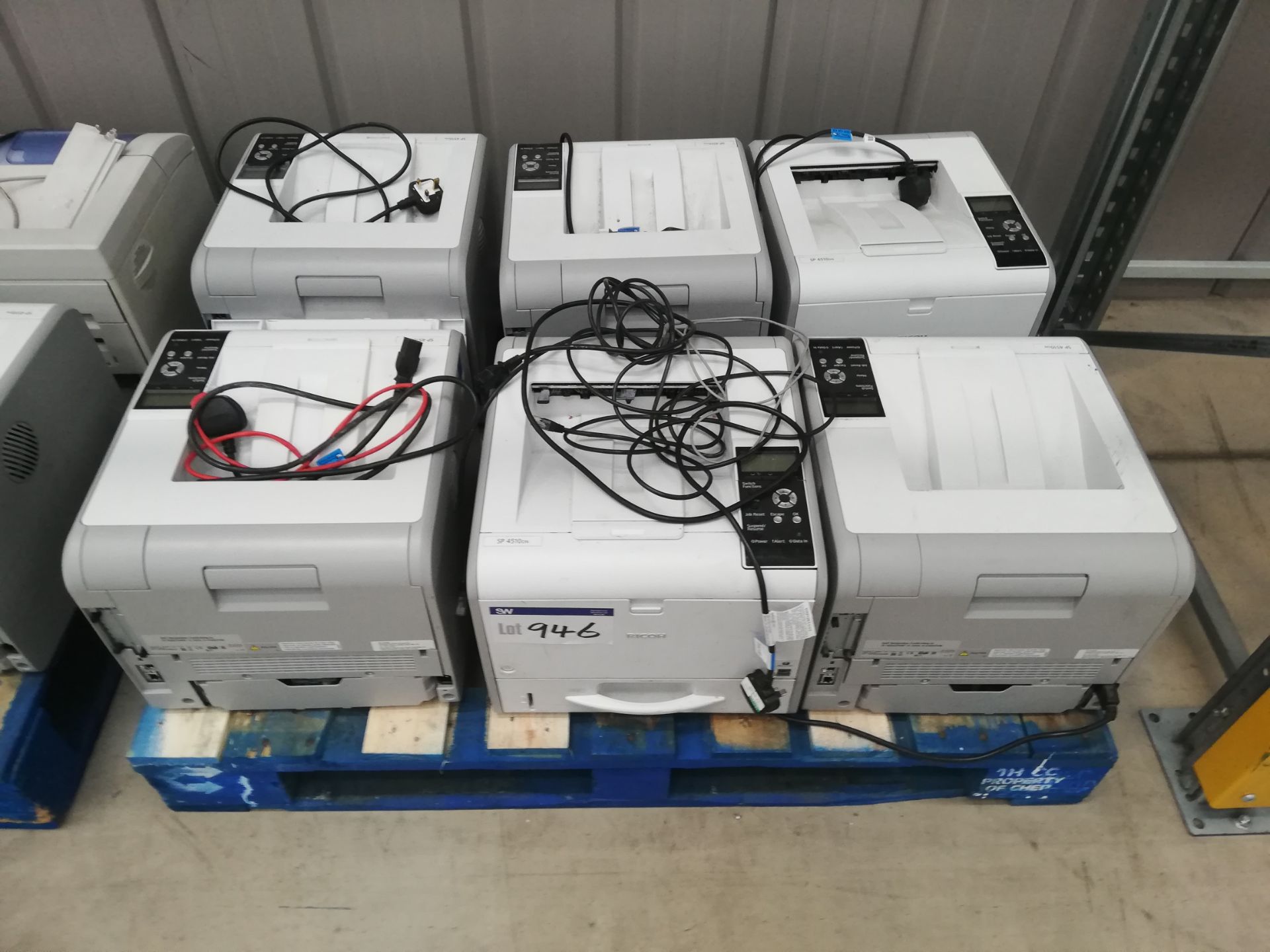 6 x Various Laser Printers