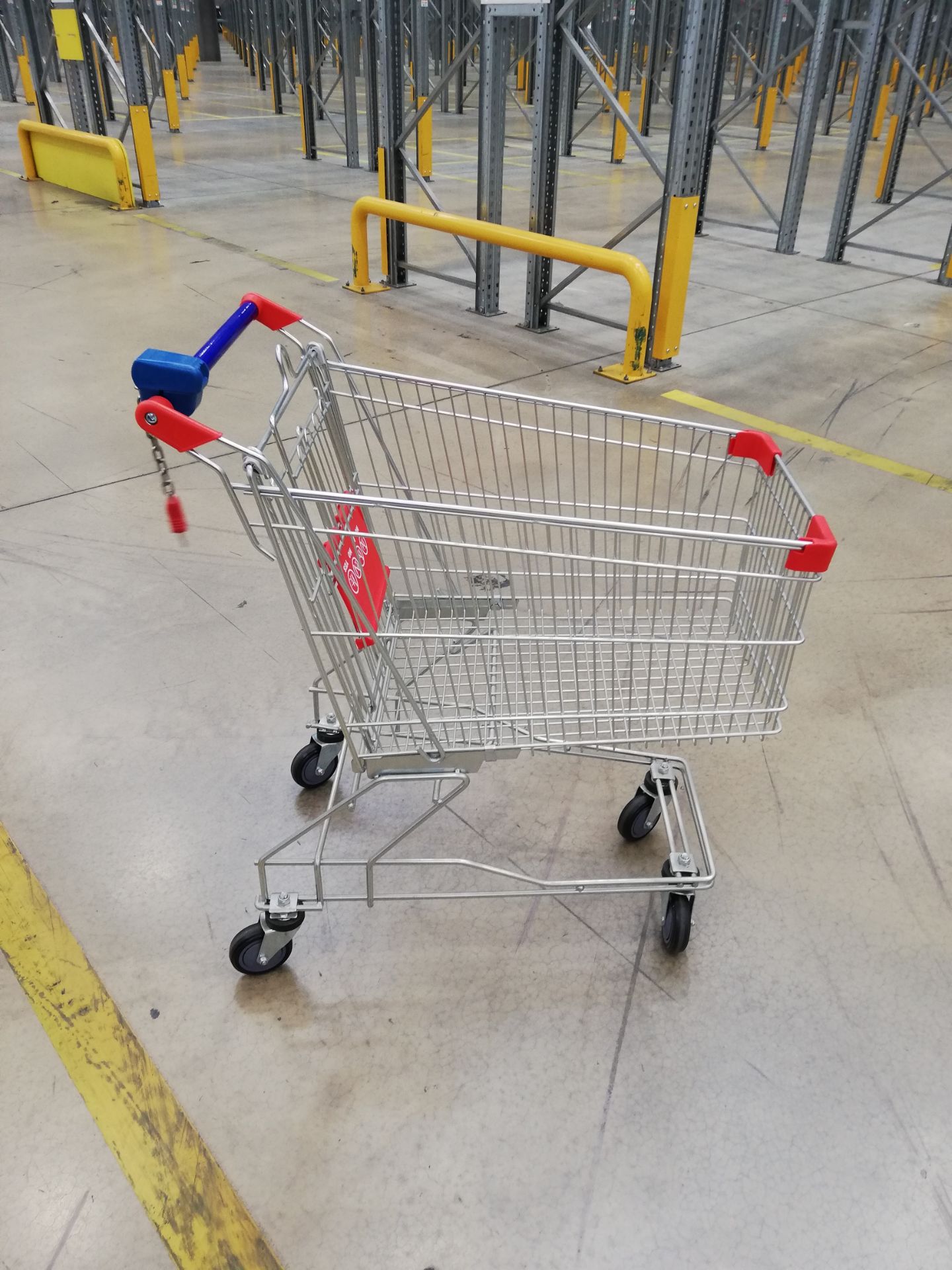 Approx 120 x Zinc Mesh Shopping Trollies (New)