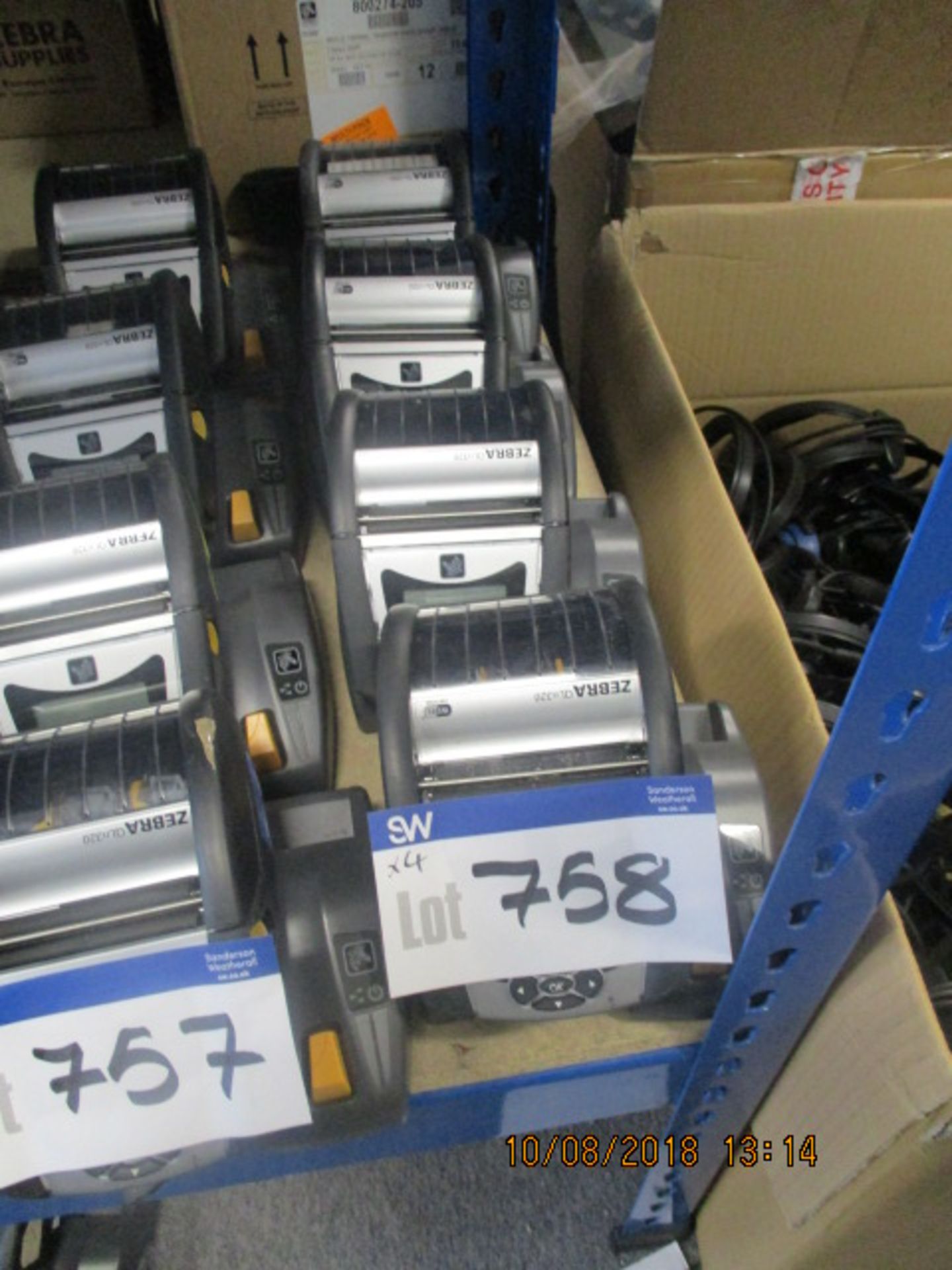 4 x Zebra QLn320 Label Printers