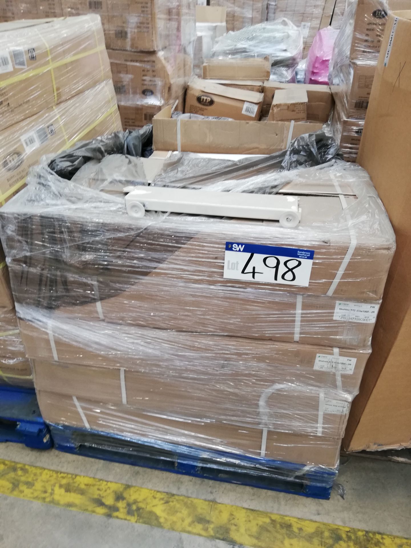 170 x CAEM Shelves, 470 x 1,000 (Boxed)