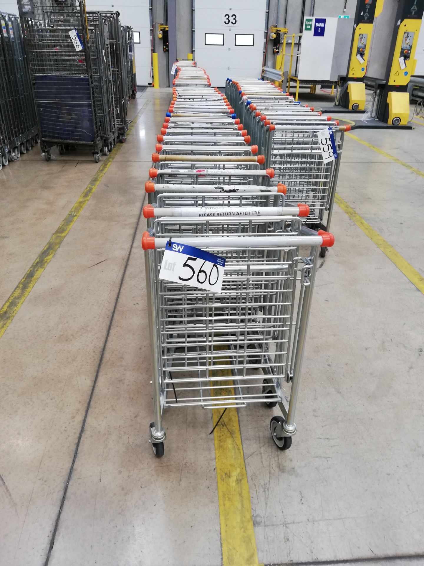 20 x Palletower Steel Wholesale Trollies