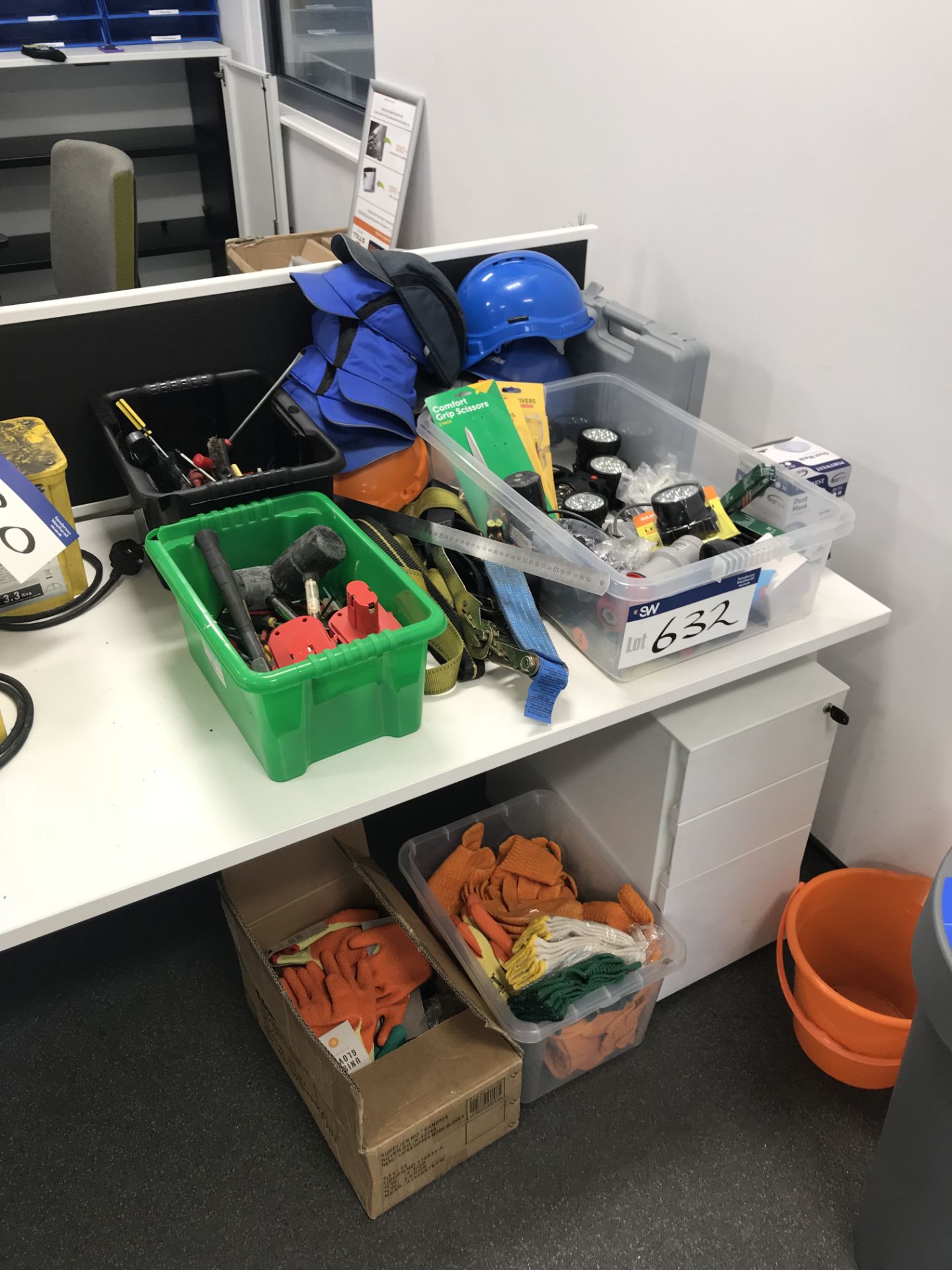 Large Quantity of Hand Tools and PPE Equipment as