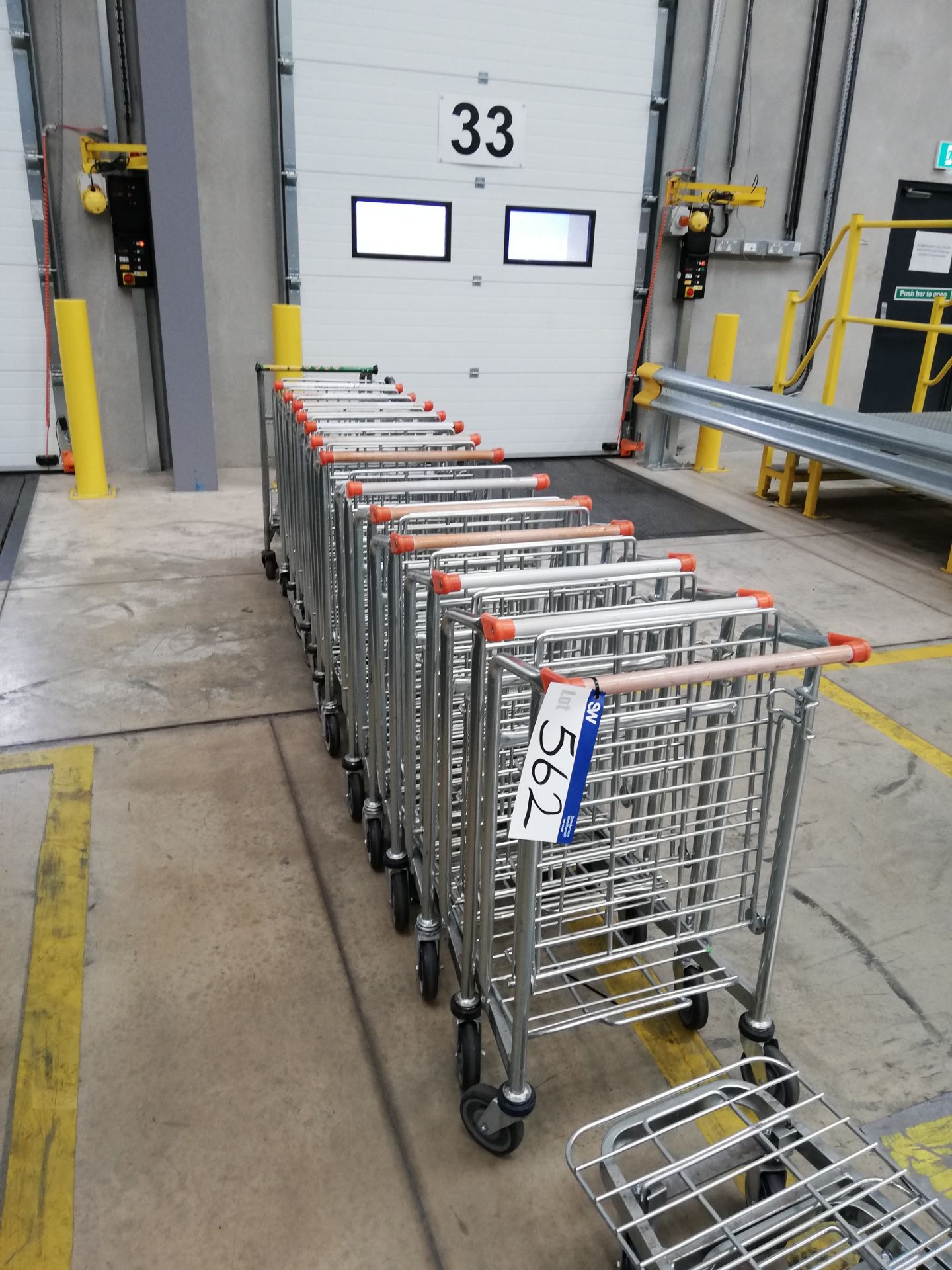 14 x Palletower Steel Wholesale Trollies