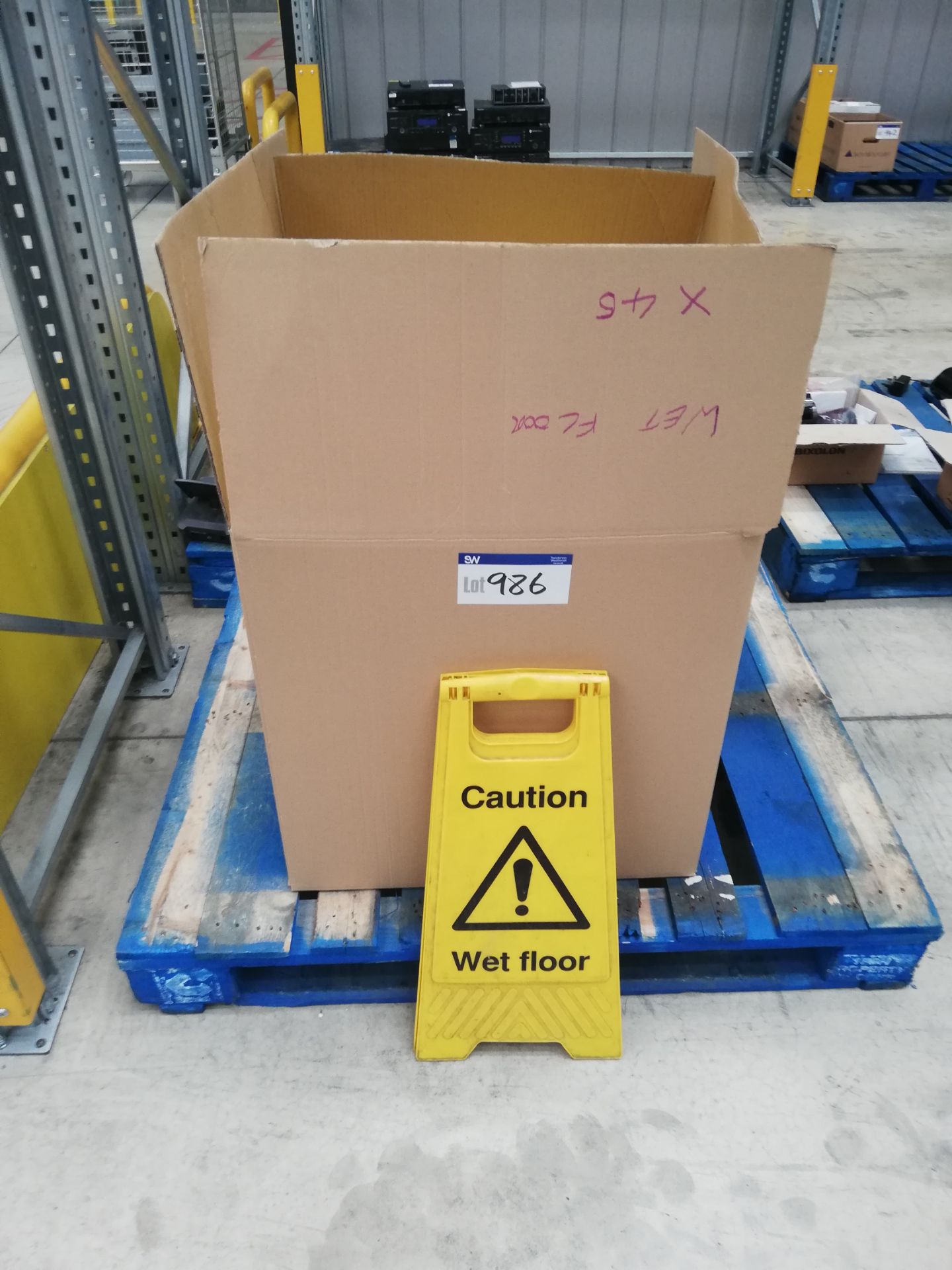 46 x Wet Floor Signs