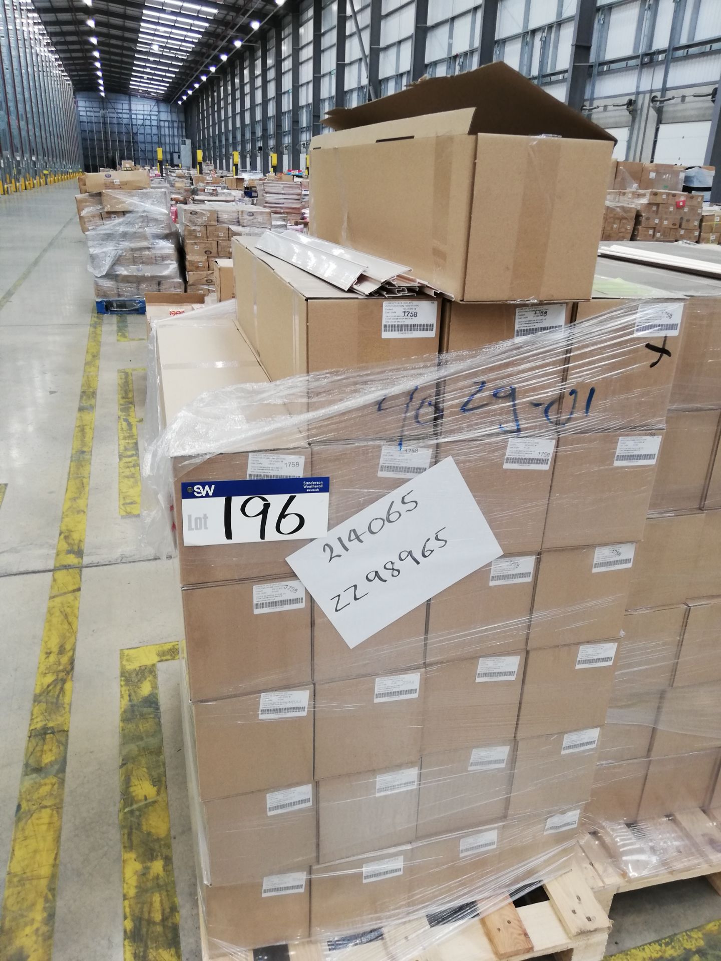 32 x Boxes of Concept Date Displays Dura White Pla
