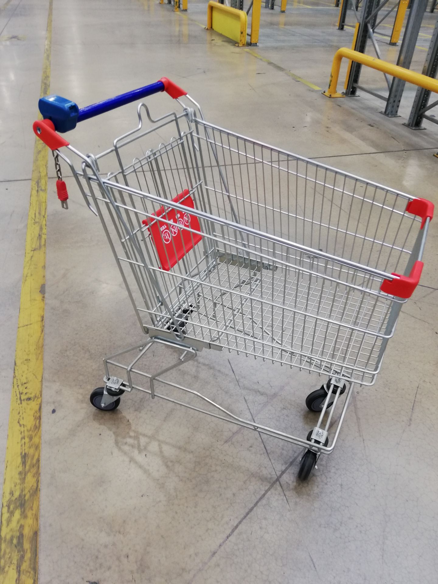 Approx 120 x Zinc Mesh Shopping Trollies (New)