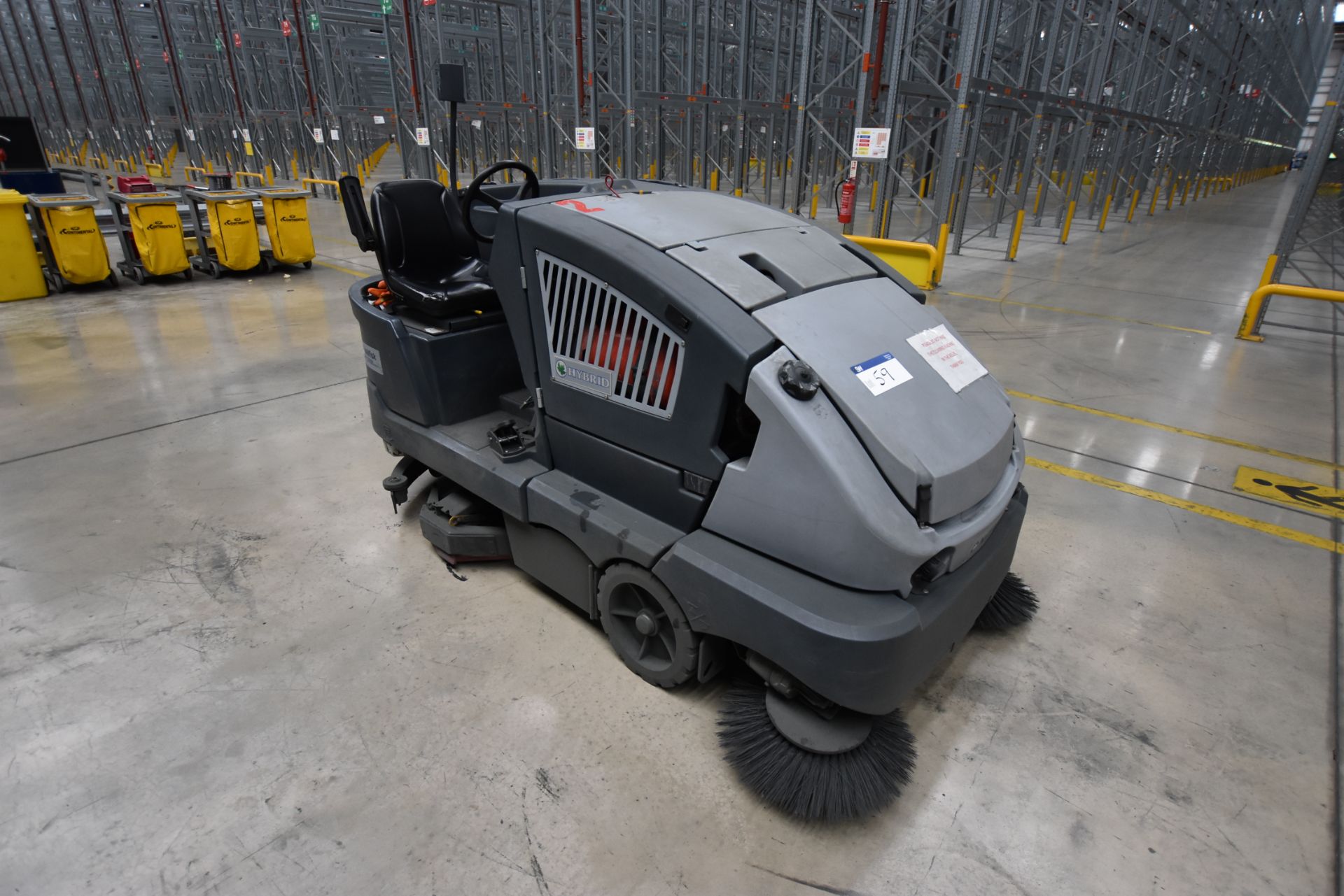 Nilfisk CS700 Eco Flex LPG Ride on Floor Sweeper,