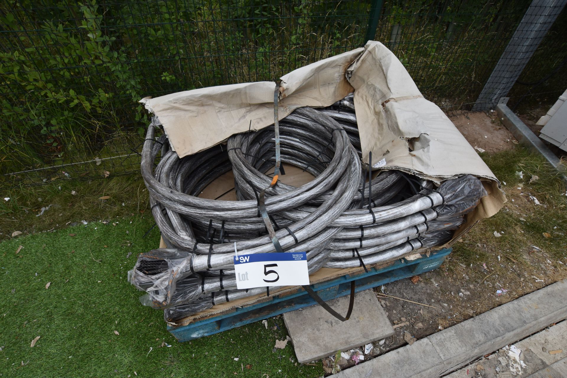 Pallet containing quantity of Baling Wire