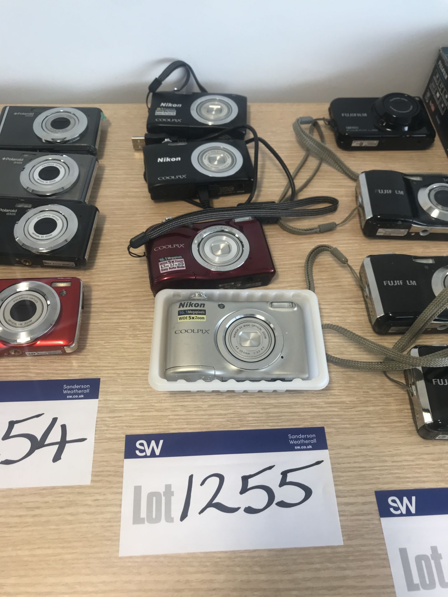 4 x Assorted Nixon Coolpixs Digital Cameras