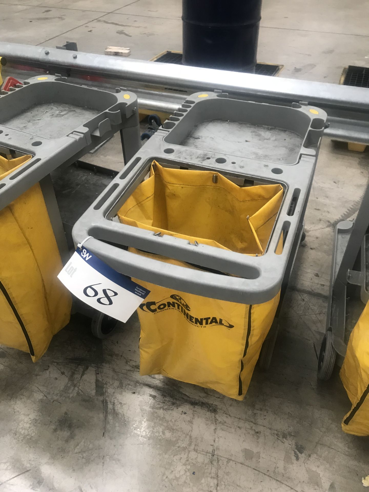 Continental Commercial Products Cleaners Trolley