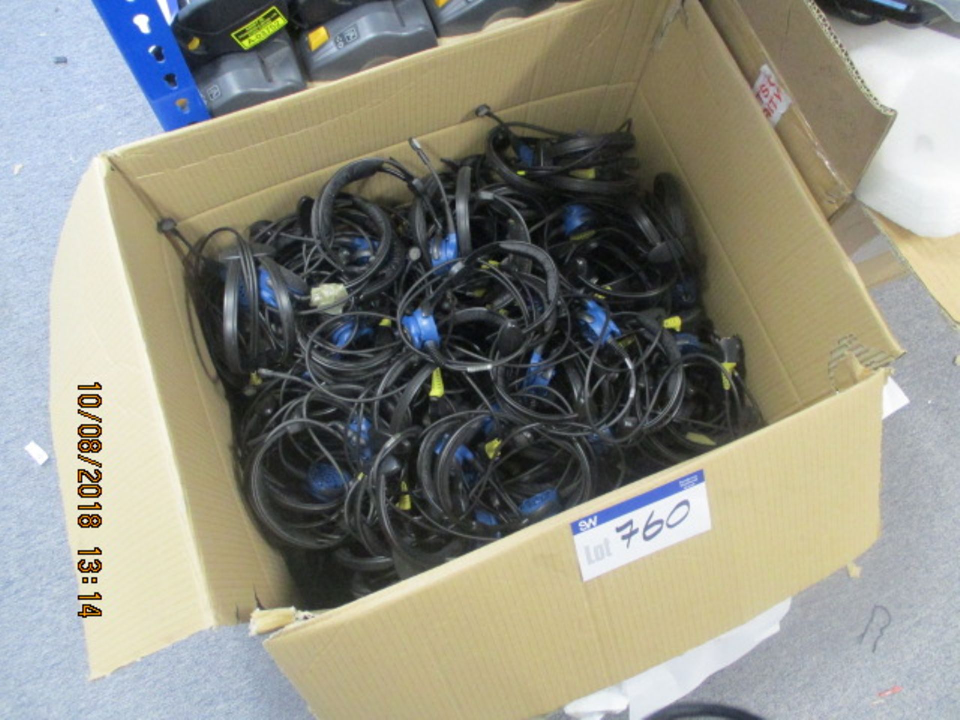 Quantity of Headsets, as set out in cardboard box