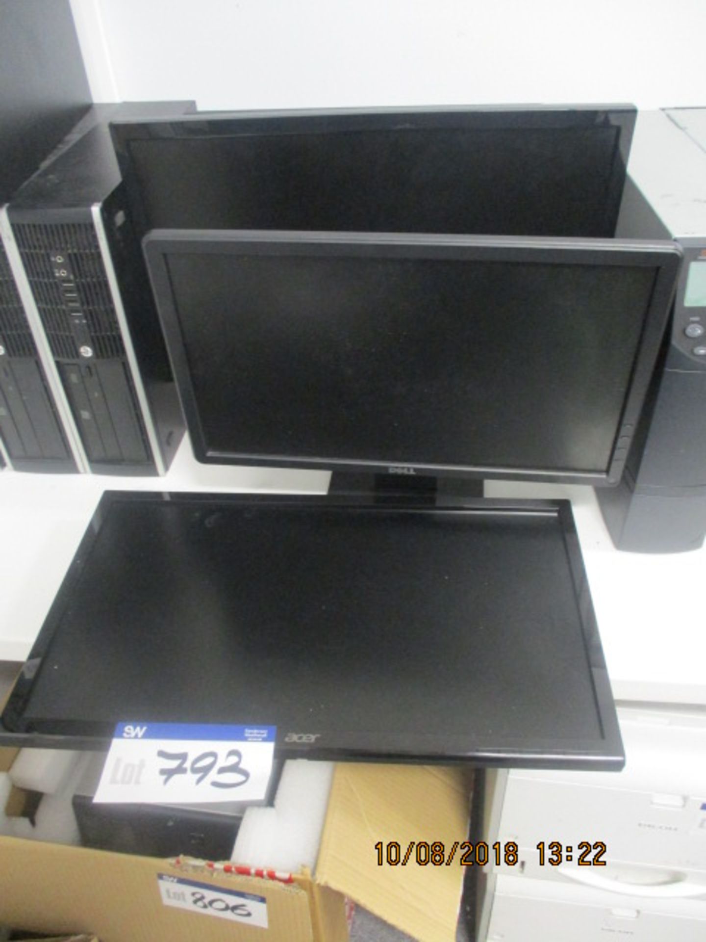 4 x Monitors by Acer and Dell