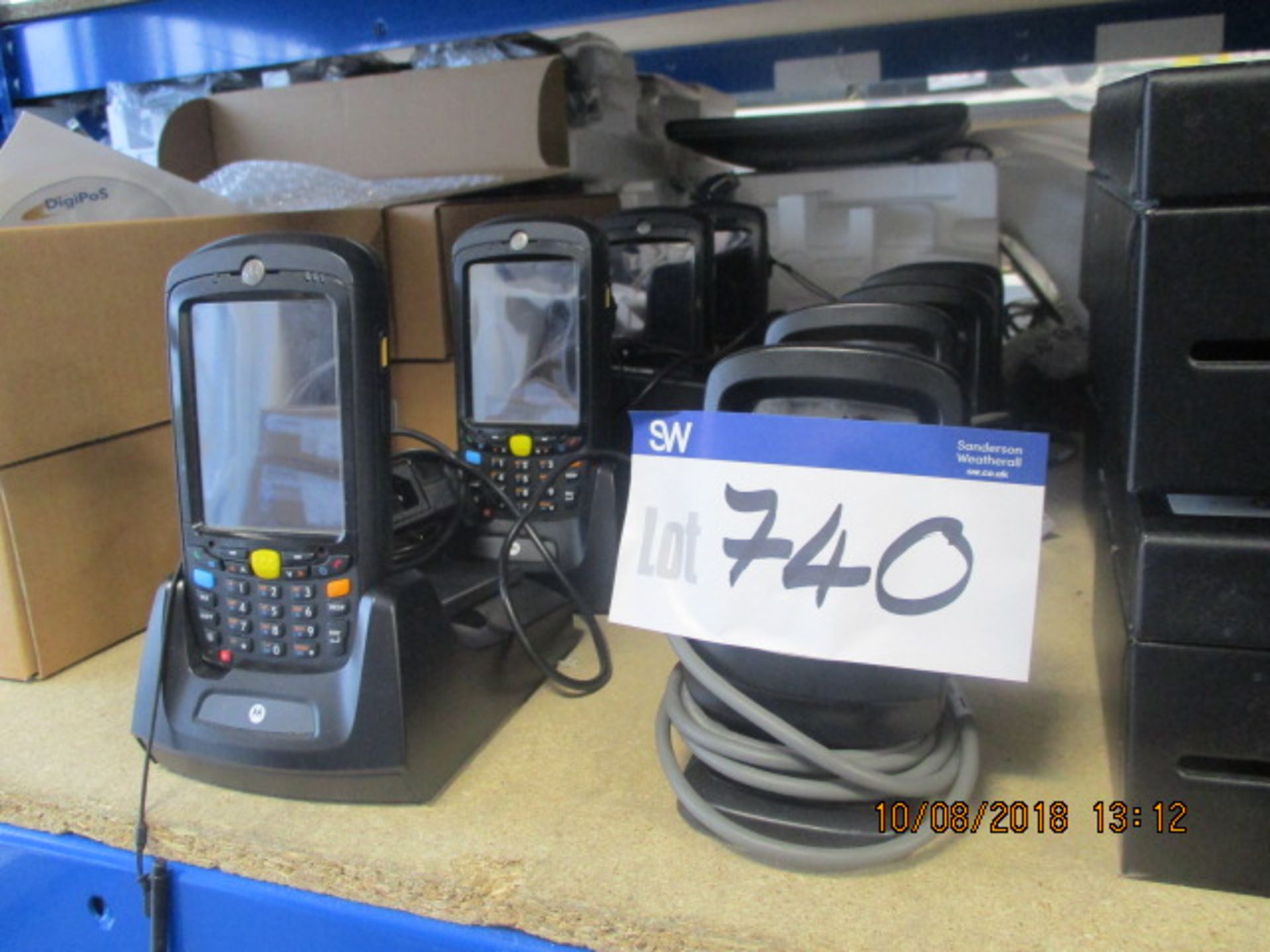 4 x Motorola Scanners, with Tower Chargers and 5 x - Image 2 of 2