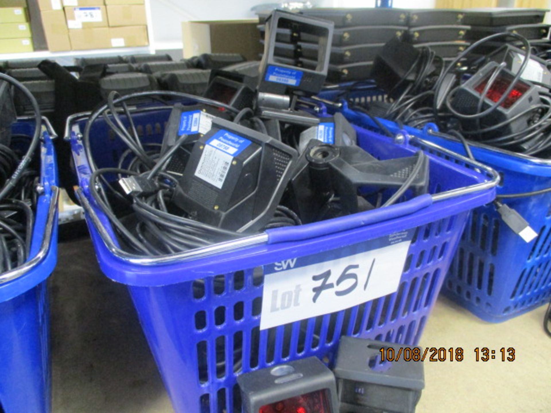 Assorted Barcode Readers, as set out in plastic bo