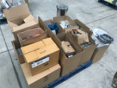 Pallet containing various Cleaning Products and Ac