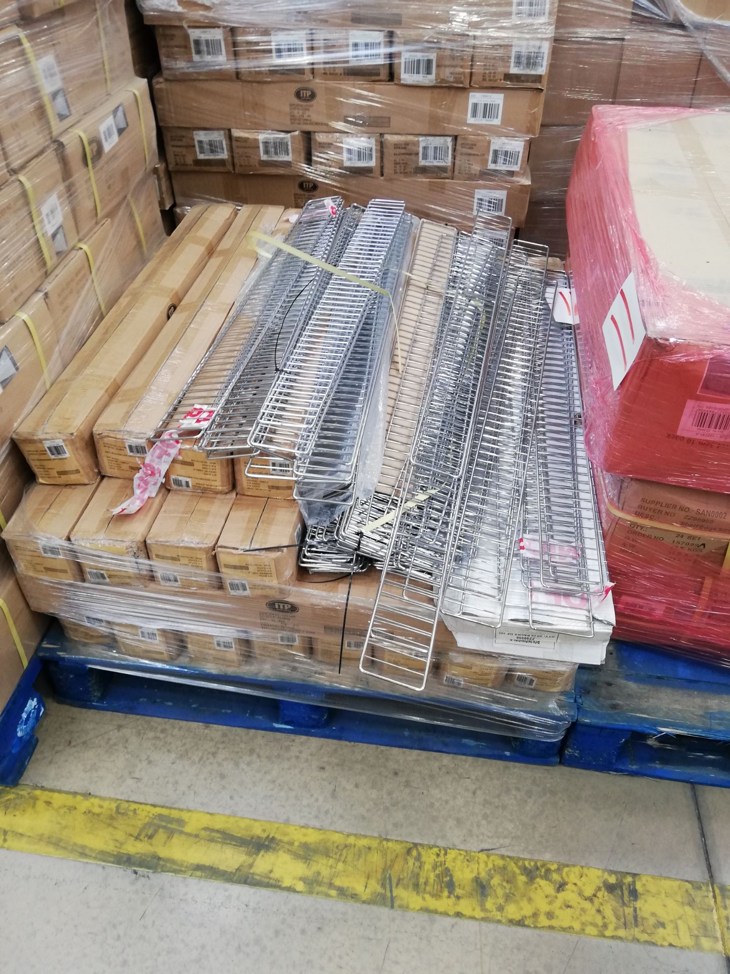 10 x Boxes of 20 Set Wire Shelf Dividers, 985 x 95 - Image 2 of 3