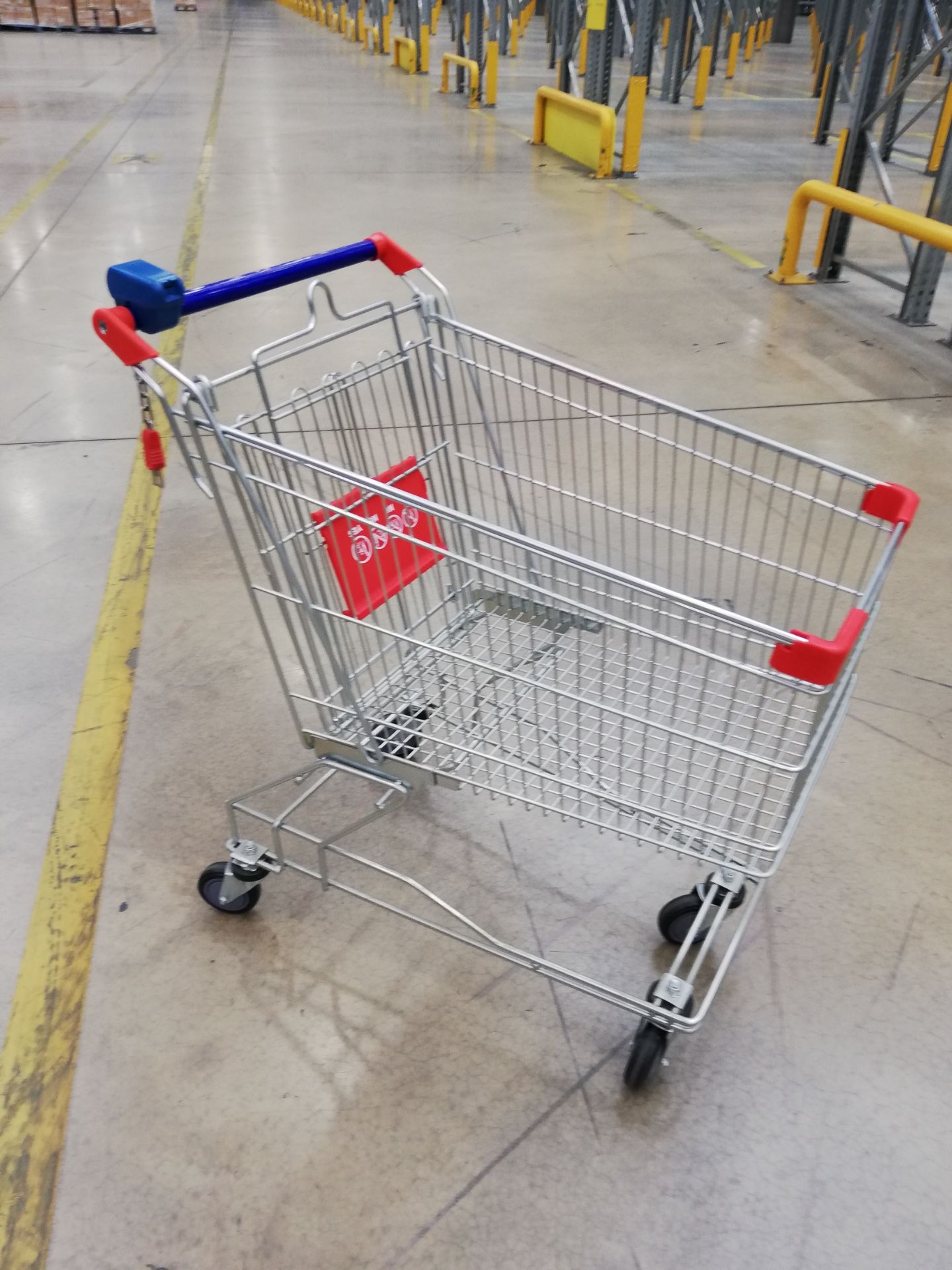 Approx 120 x Zinc Mesh Shopping Trollies (New)