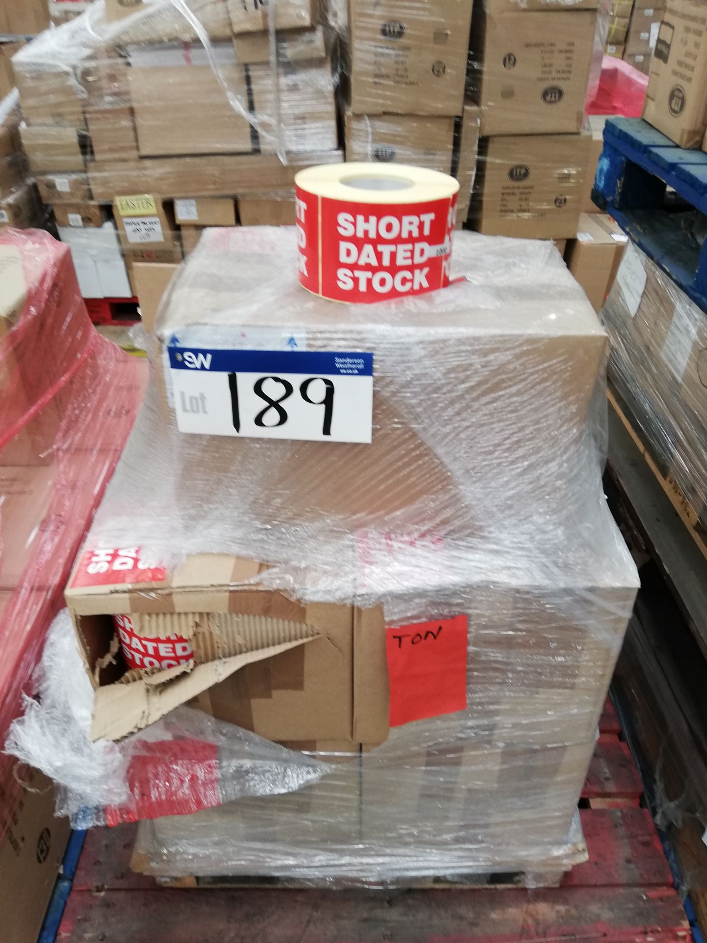 10 x Boxes of Generic Sale Stickers ‘Short Date St