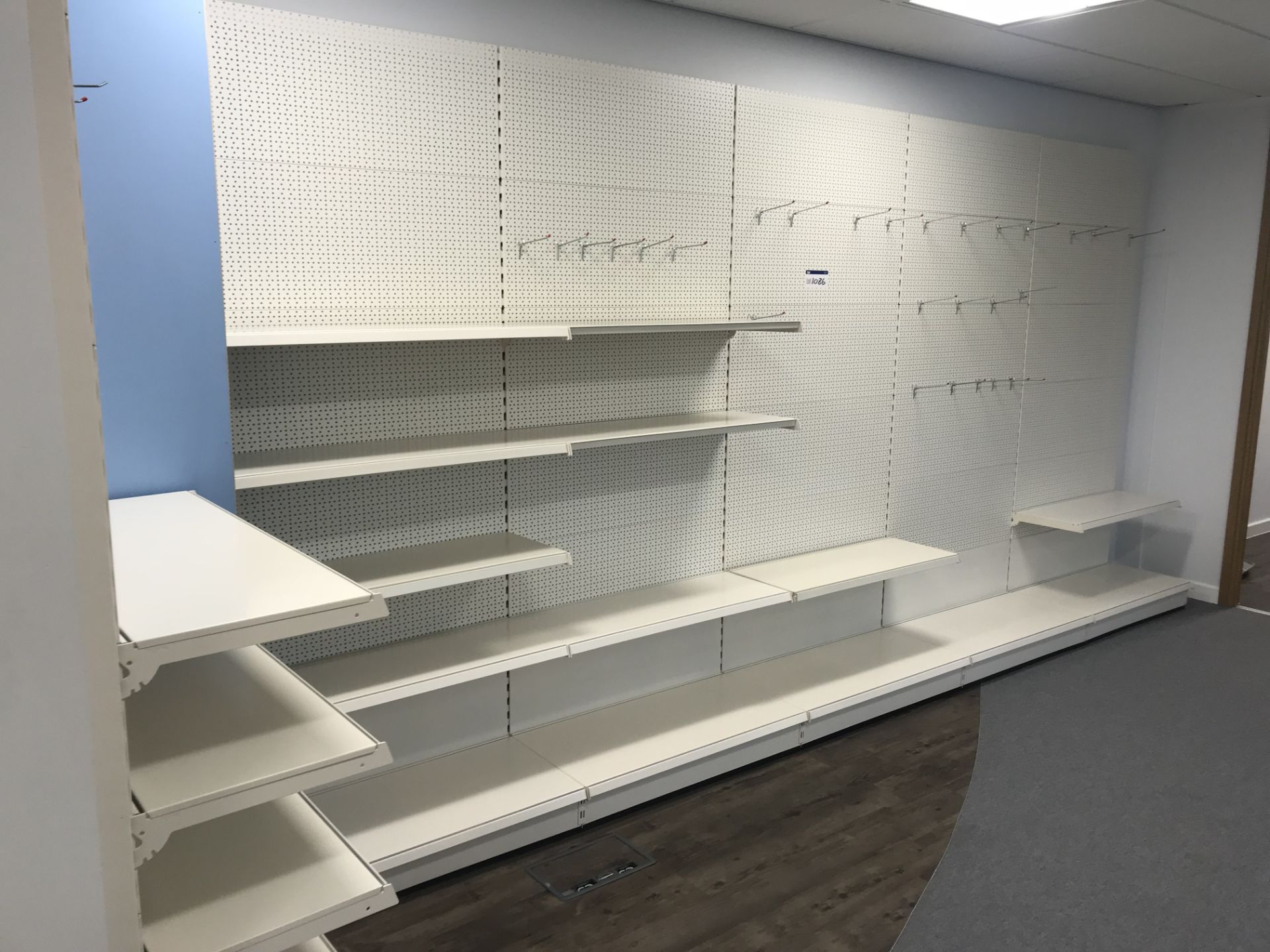 8 x Bays of Single Sided Cantilever Shelving