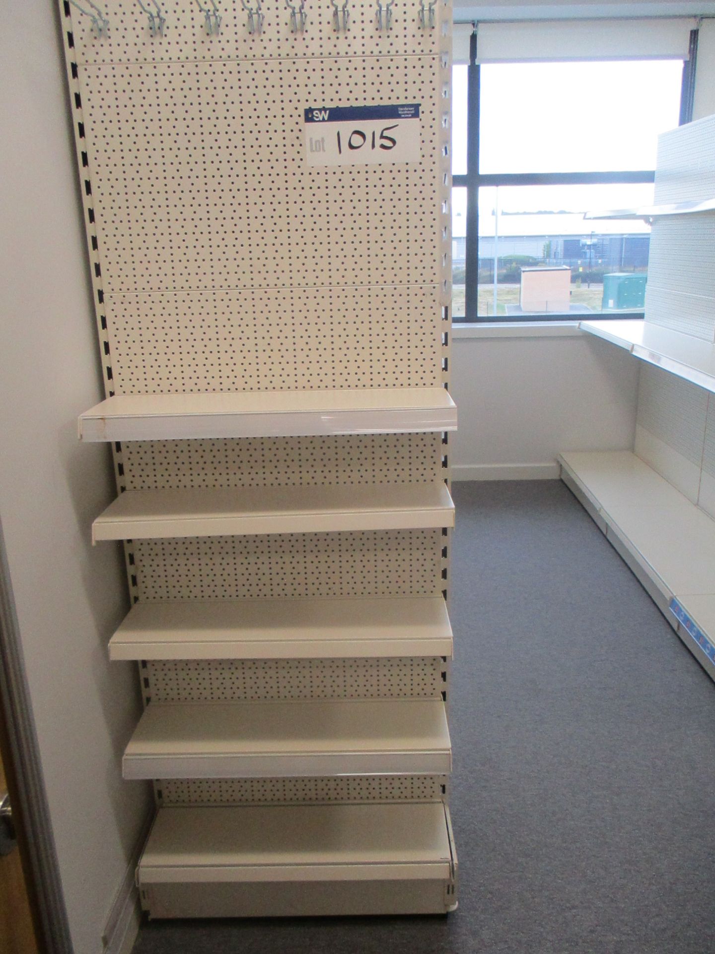 Contents to Room, Quantity of Cantilever Shelving