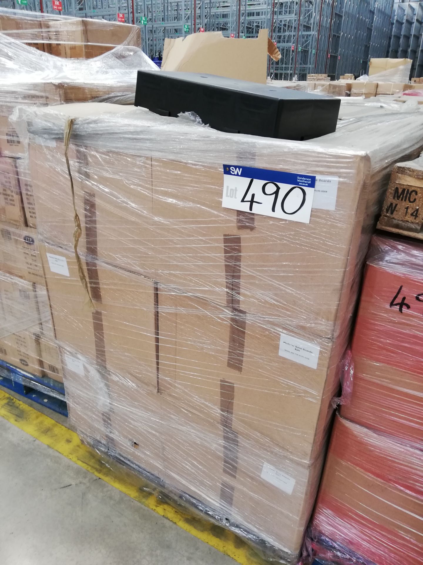 160 x Modular Base Boards (Boxed) on 2 pallets