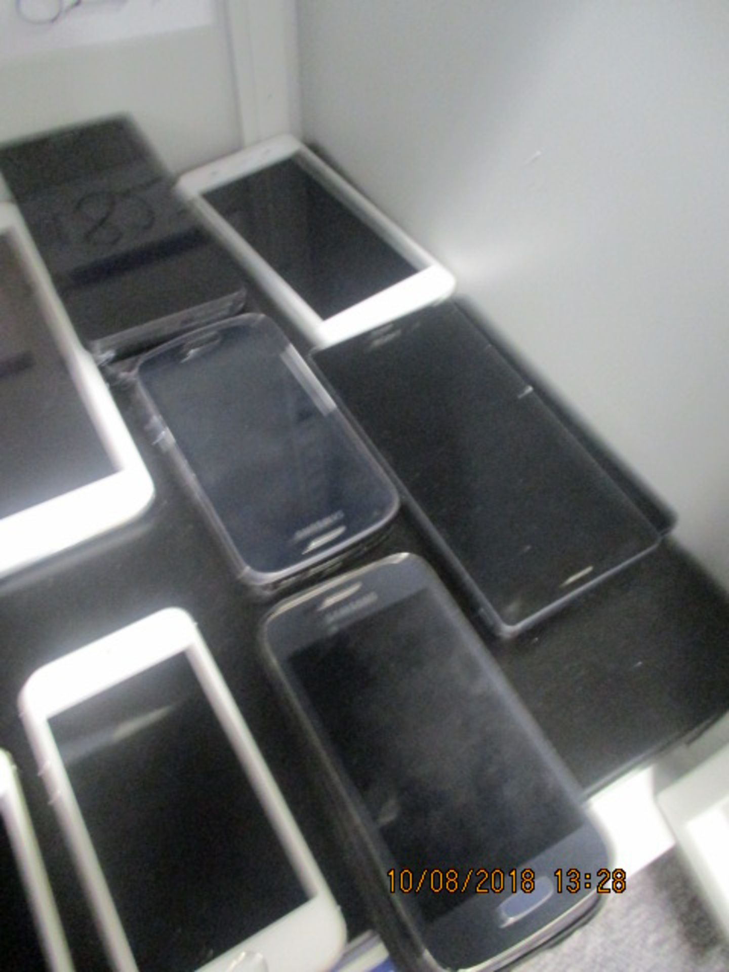 Assorted Smart Phones by Samsung, and Sony
