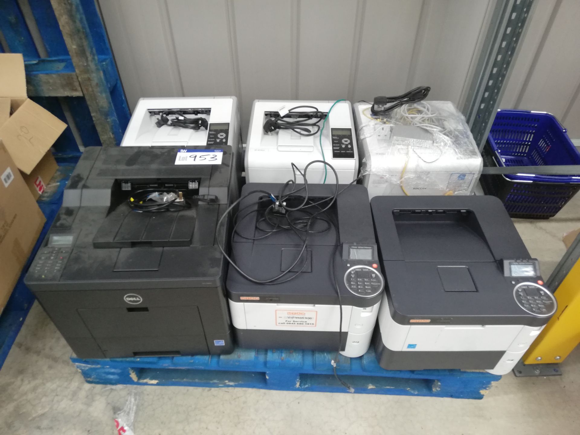 6 x Various Laser Printers