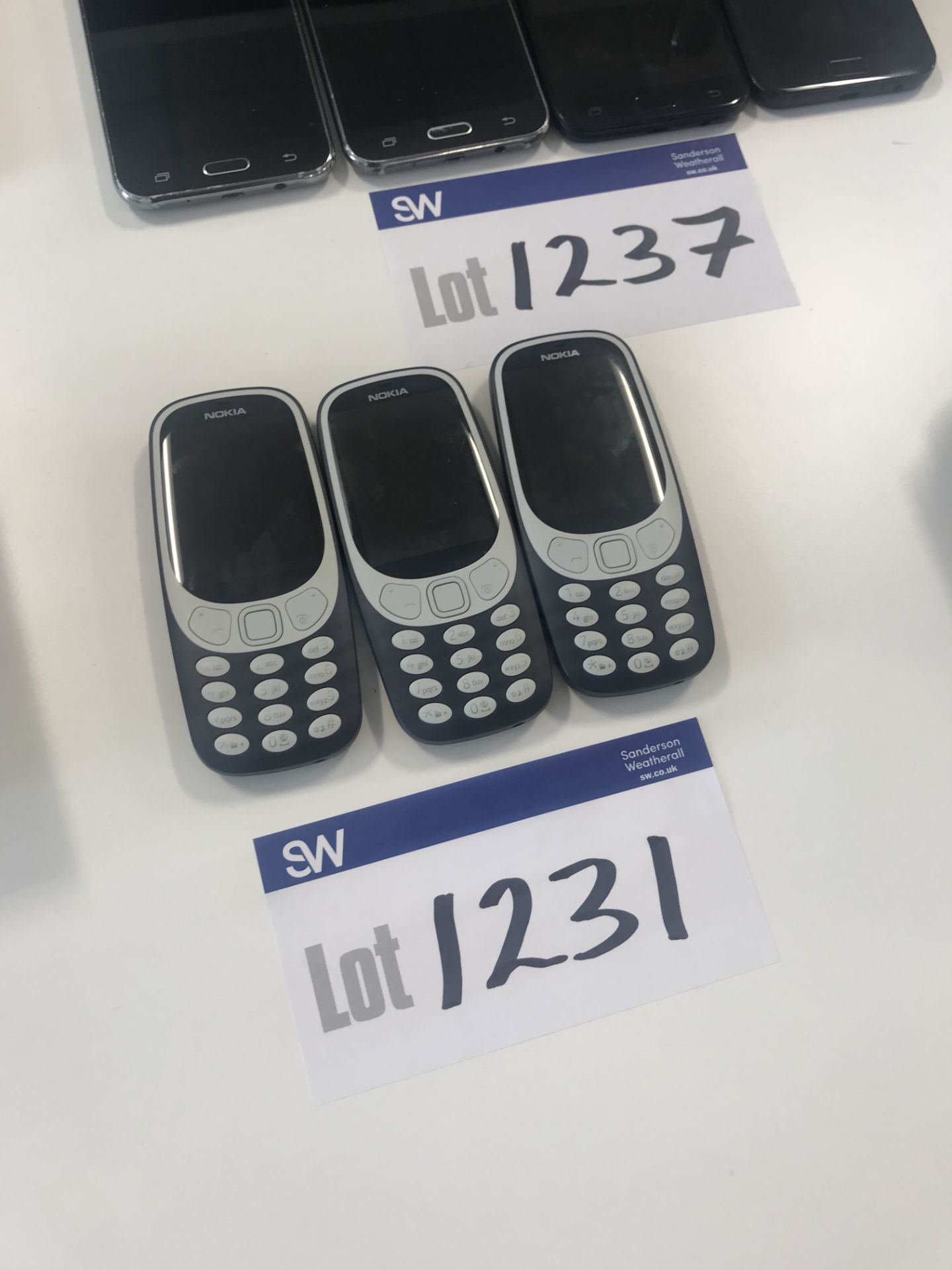 3 x Nokia 3310 Mobile Phones